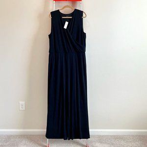 NWT Ann Taylor jersey wrap jumpsuit